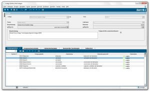 Screenshot Omnitec ERP für Oberflächentechnik